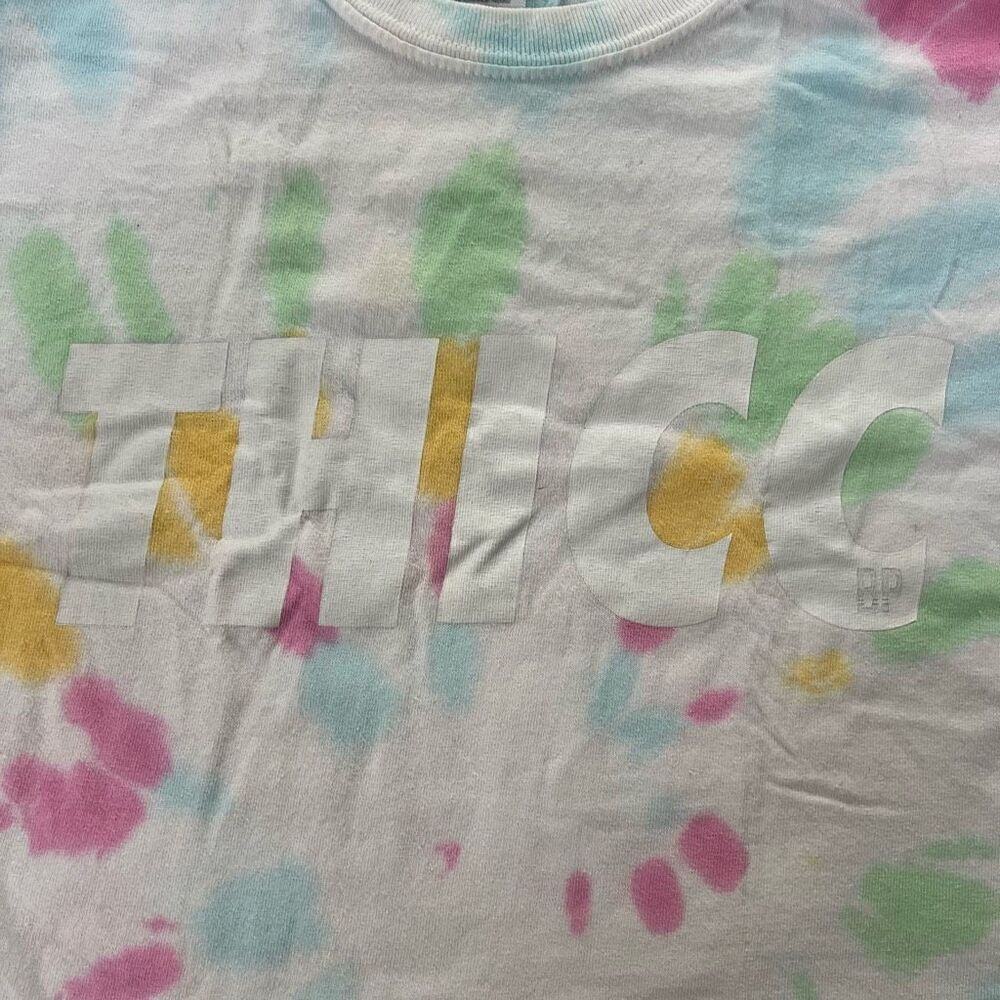 Below Parallel THICC Tie Dye Crop Top - Picture 2 of 3
